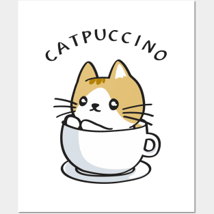 catpuccino Posters and Art
